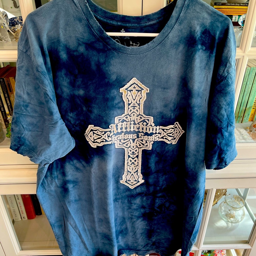 Blue xxl Affliction T